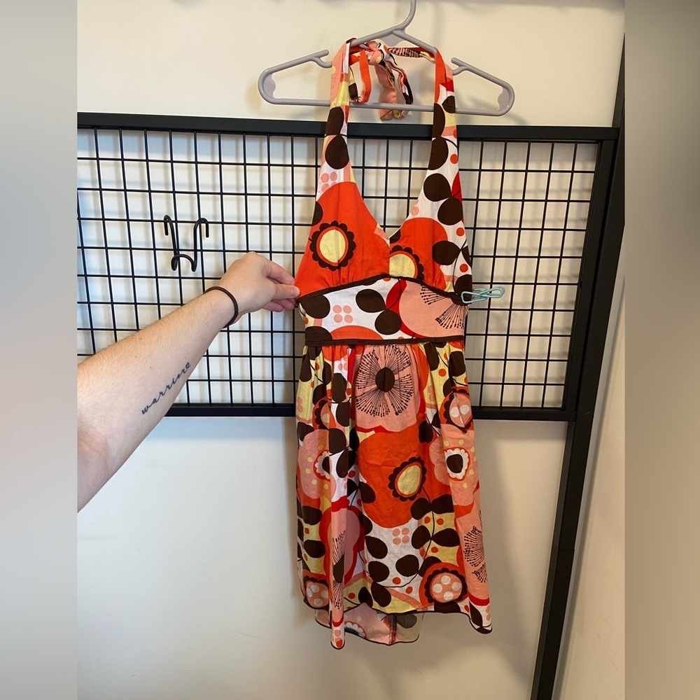 NWT | Speechless girl’s halter floral dress — size 7
